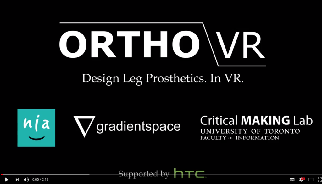 OrthoVR Prosthetic Design Demo